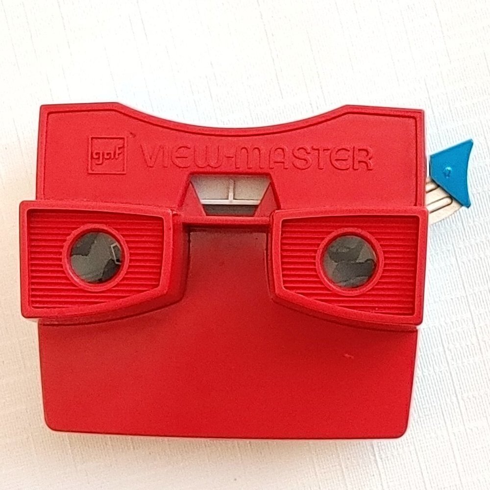 VINTAGE GAF VIEW-MASTER Tri Colour Reel Viewer